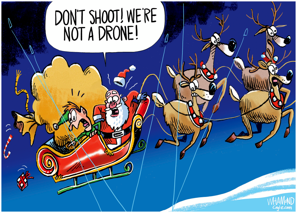 #1 THE DRONE MYSTERY CONTINUES by Dave Whamond