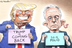 TRUMP COMING BACK SO IS POLIO by Ed Wexler