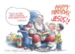 JESUS' BIRTHDAY by Dick Wright