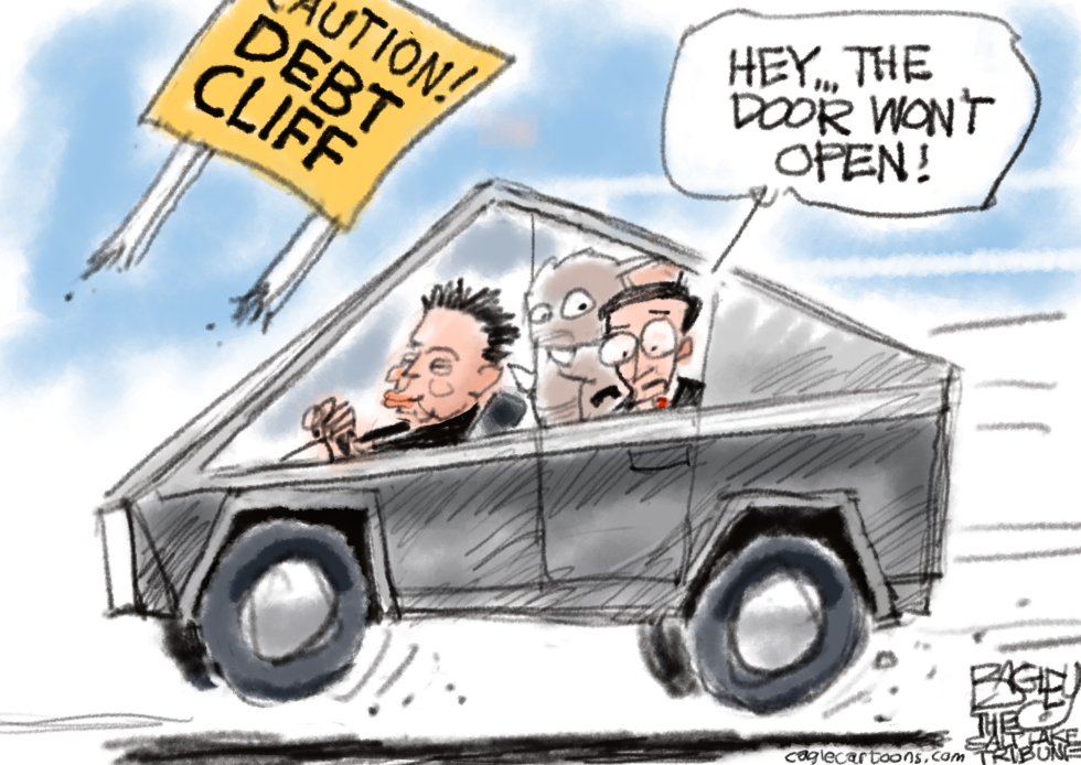 Musk steers Cybertruck toward debt cliff as GOP passengers panic