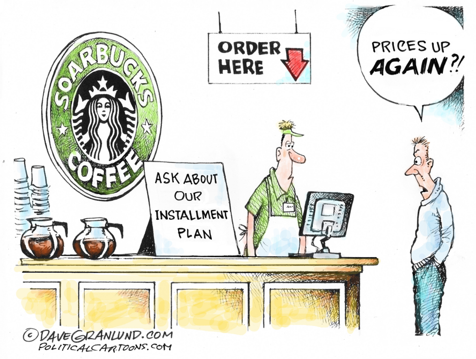 #1 COFFEE BEAN PRICES SOAR by Dave Granlund