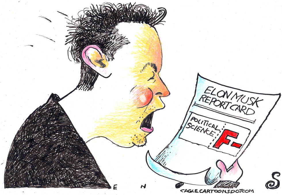 MUSK REPORT CARD