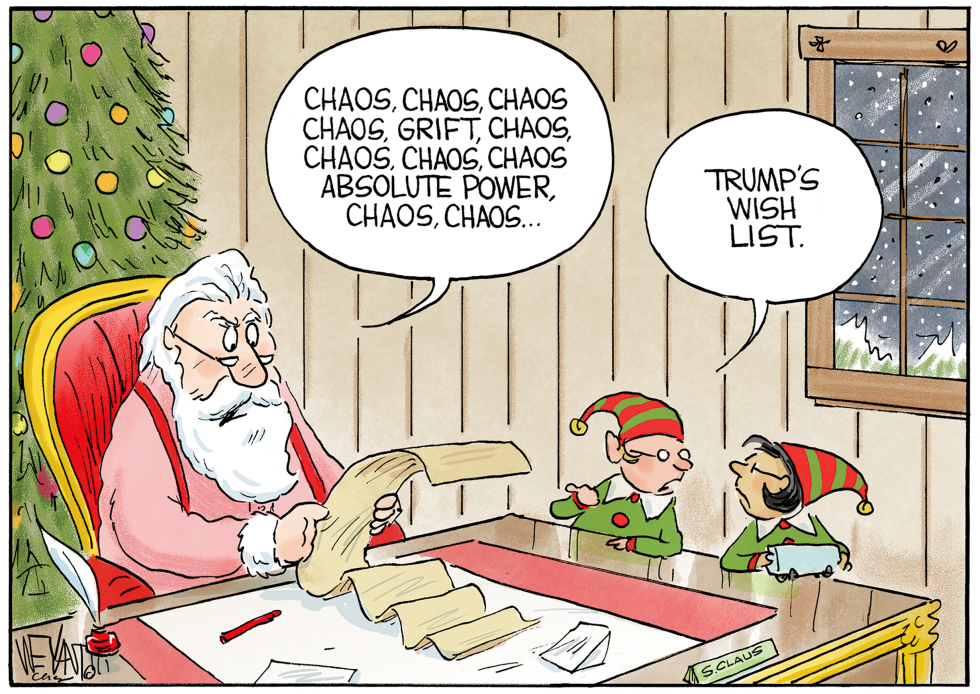 Trump's Christmas Wish List