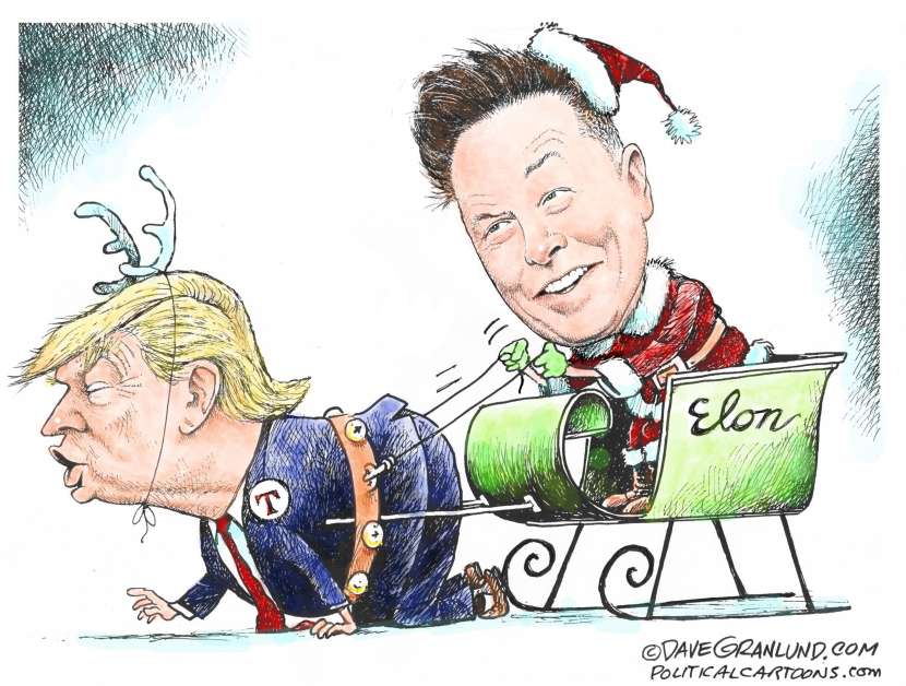 Musk holds the reins