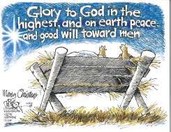 MERRY CHRISTMAS by John Darkow