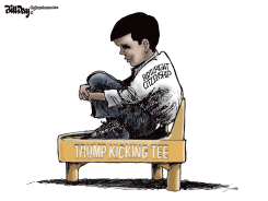 BIRTHRIGHT KICKING TEE by Bill Day