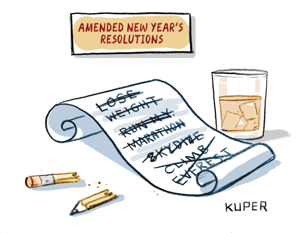 Amended New Year's Resolutions