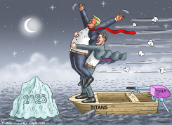 TITANS ON THE ROAD by Marian Kamensky