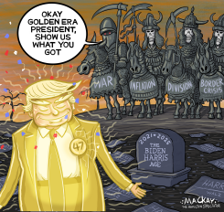 TRUMP AND THE FOUR HORSEMEN OF THE APOCALYPSE by Graeme MacKay