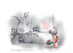 2025 NEW YEARS CARTOON by Dick Wright