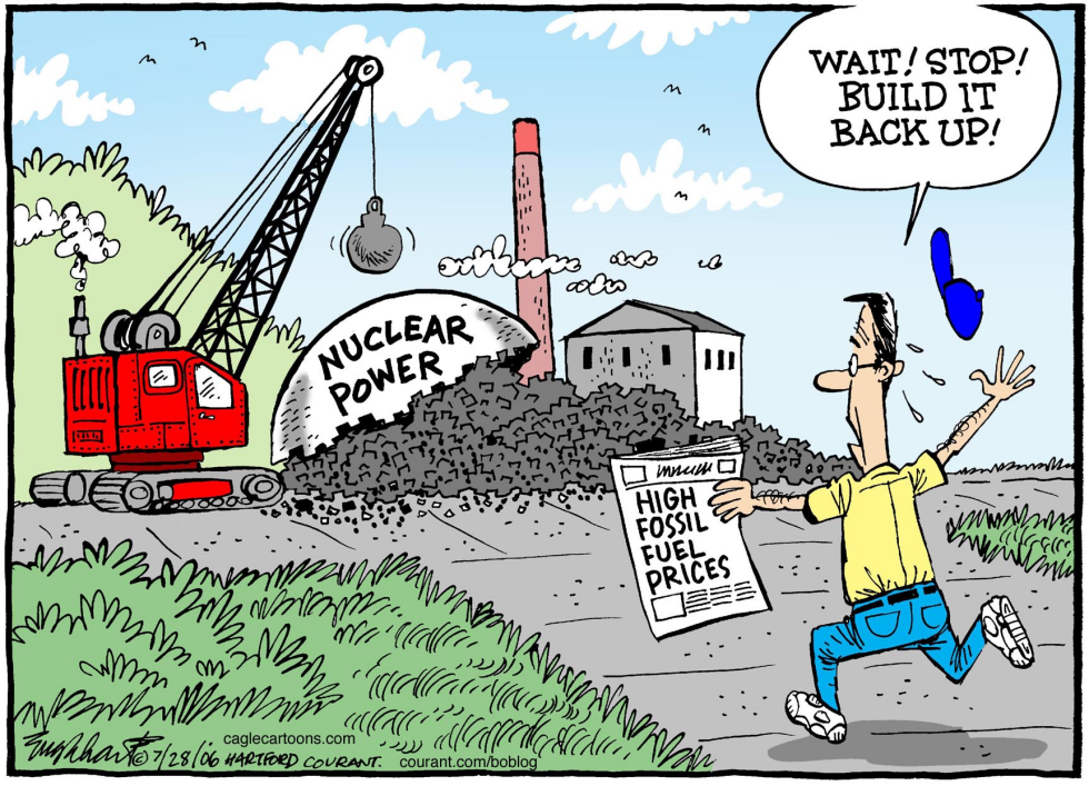  NUCLEAR ENERGY by Bob Englehart