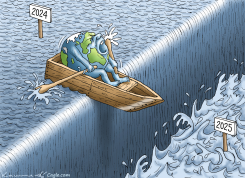 UNHAPPY NEW YEAR by Marian Kamensky