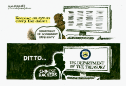 CHINESE HACKERS PENETRATE TREASURY DEPARTMENT by Jimmy Margulies