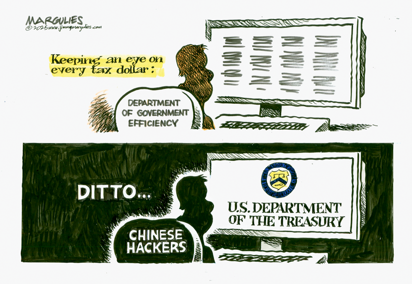 Chinese Hackers Penetrate Treasury Department