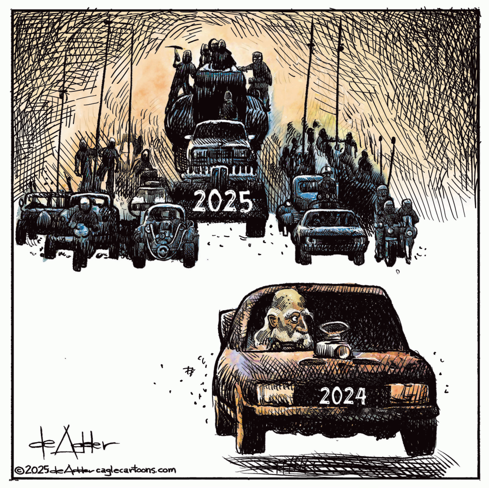 Mad Max 2024 runs from an apocalyptic 2025