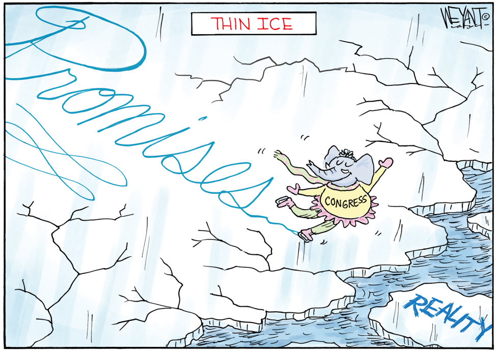 GOP Congress skates towards thin ice
