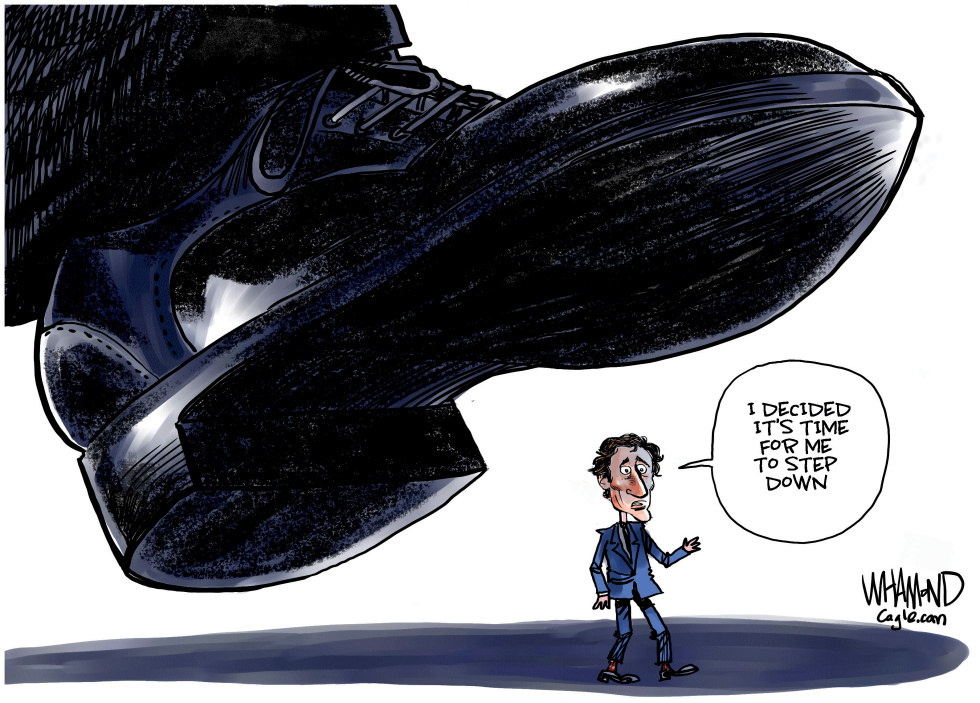Trudeau Steps Down