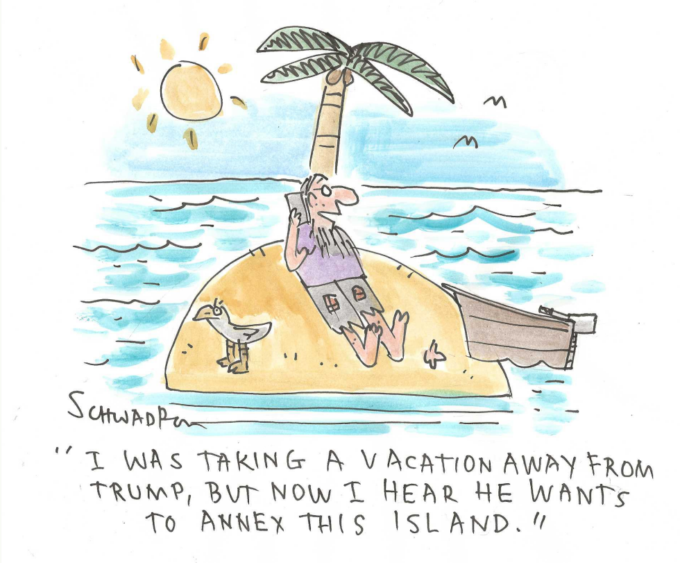 Trump  wants to annex