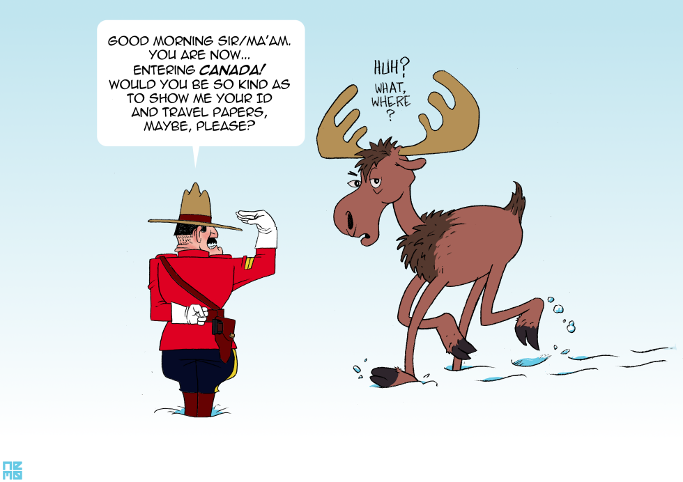 STRENGHTENED CANADIAN BORDER