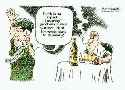 ALCOHOL CAUSES CANCER by Jimmy Margulies