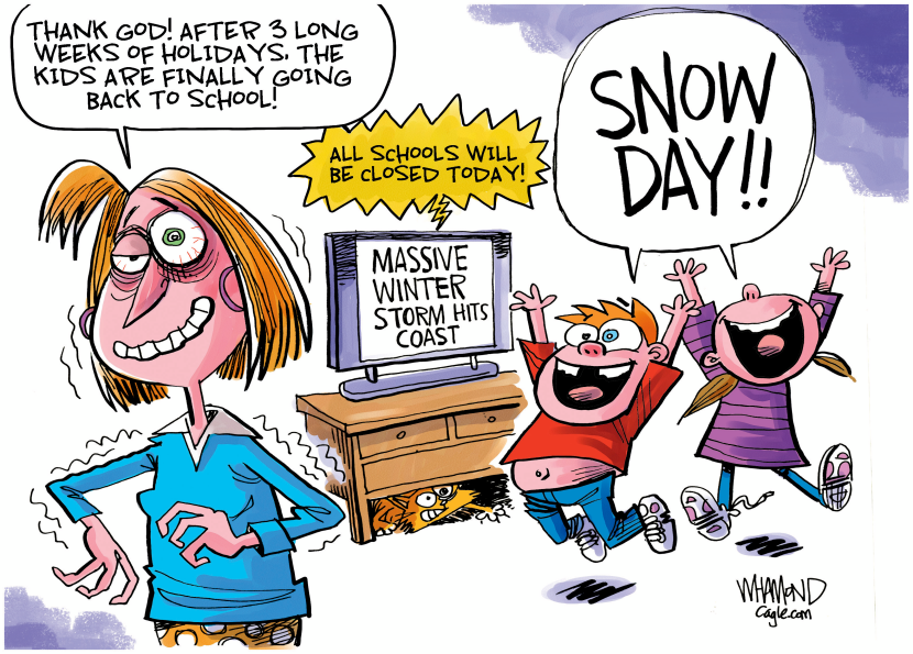 Winter storm shuts down schools
