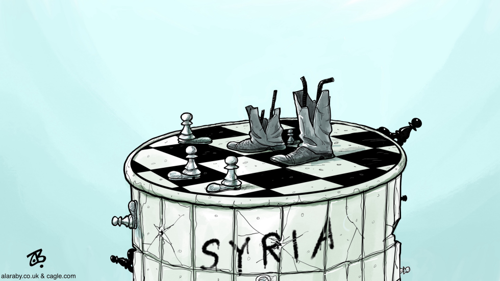 Post Assad Era Syria Dictator Boots Chess