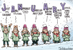 JANUARY CHILL by Joe Heller