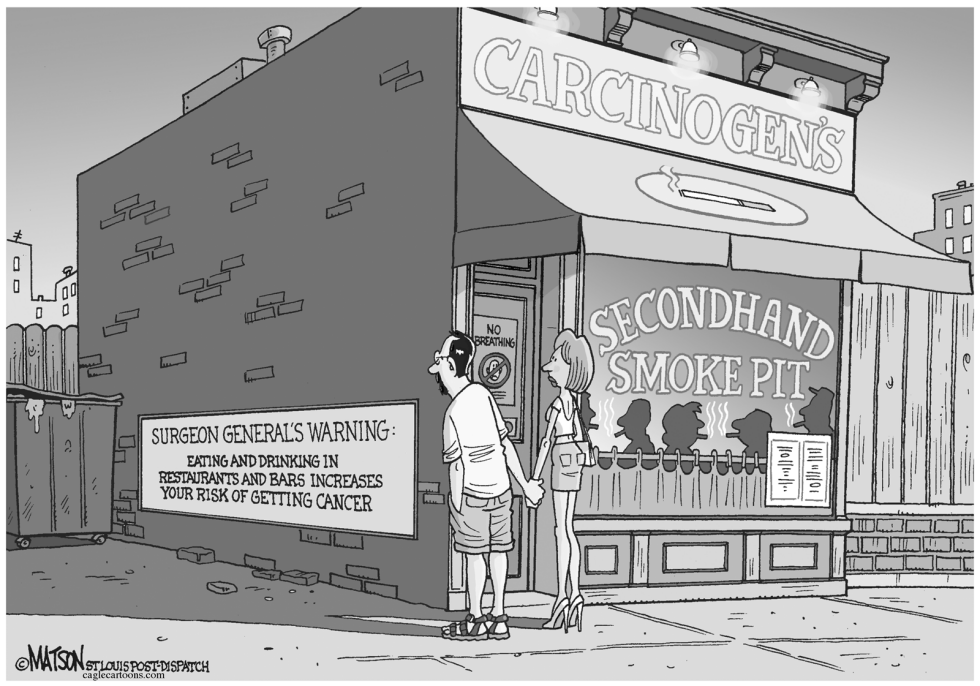 Carcinogens Secondhand Smoke Pit-GRAYSCALE