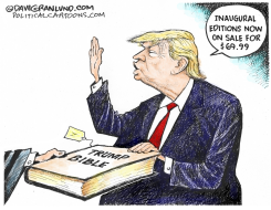 TRUMP INAUGURAL BIBLE 2025 by Dave Granlund