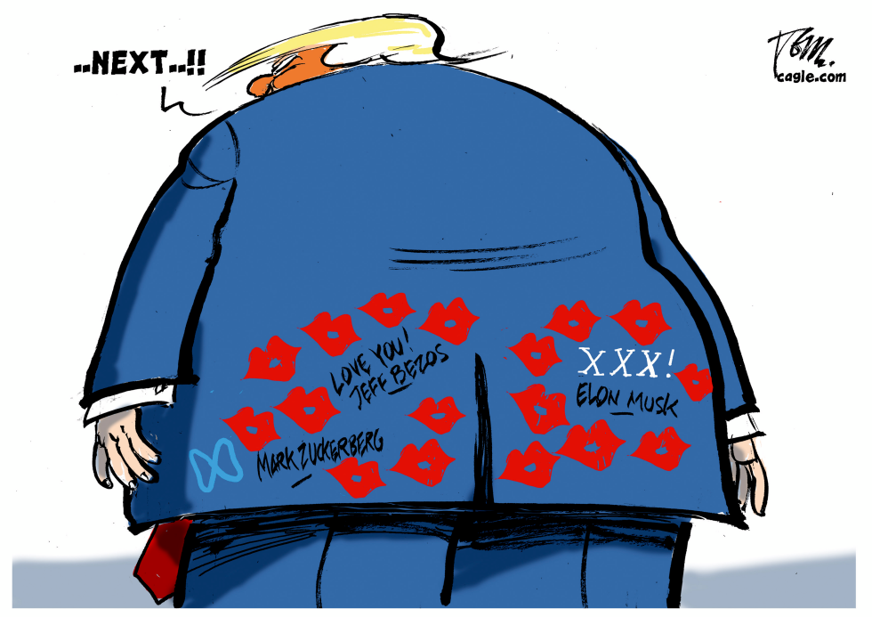 Trump kissers