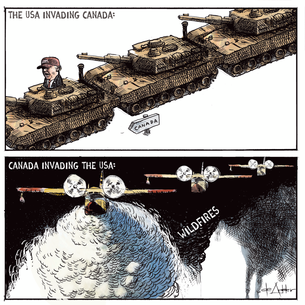 The US invading Canada
