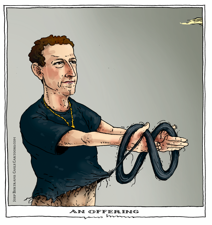 zuckerberg's offering yo trump