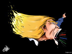 USA & TRUMP  by Osama Hajjaj