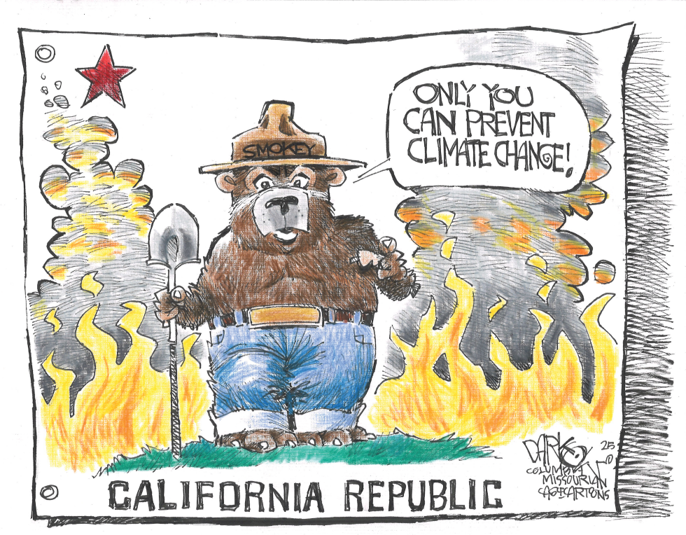 Los Angeles burns