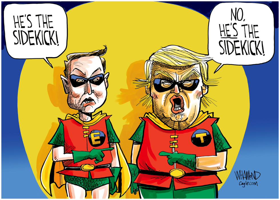Who is the sidekick?