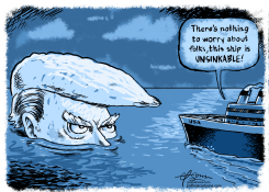 TRUMP INAUGURATION by Guy Parsons