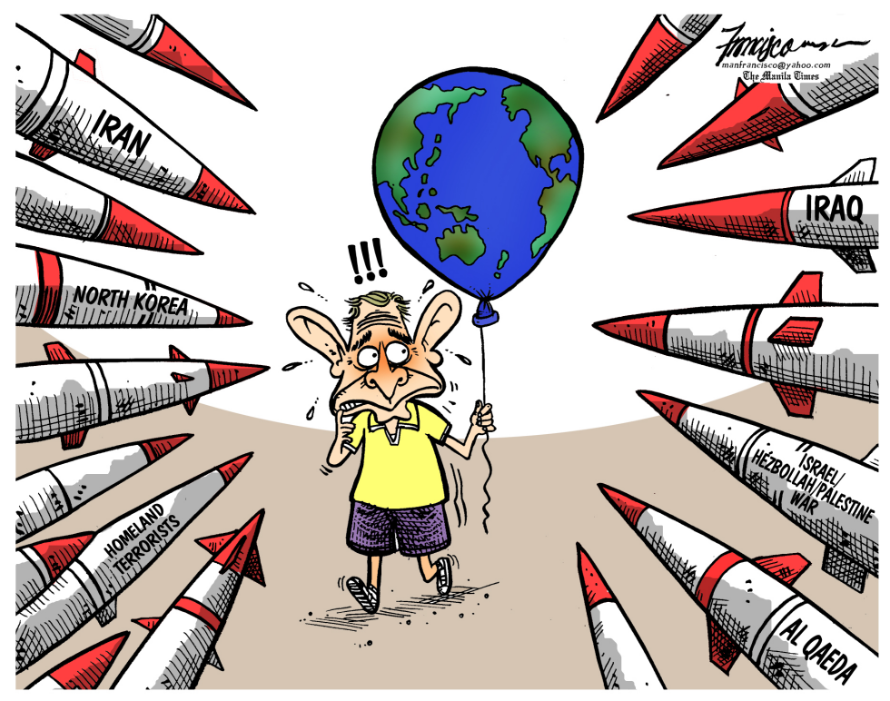 world peace threatened