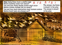 WILDFIRE SOLUTIONS ARE BLOWIN' IN THE WIND by Steve Greenberg