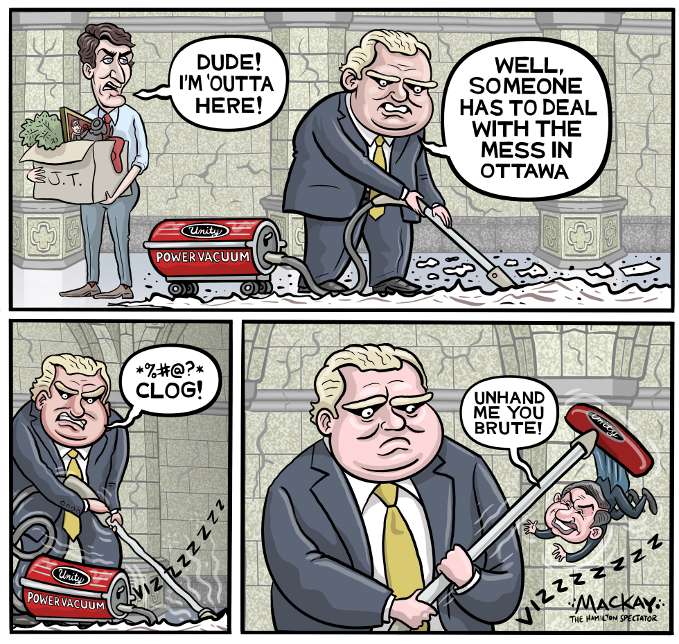 CANADA Doug Ford and Ottawa's power vacuum