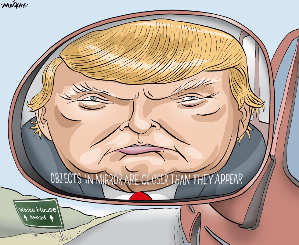 Rear view shows Trump Era is catching up