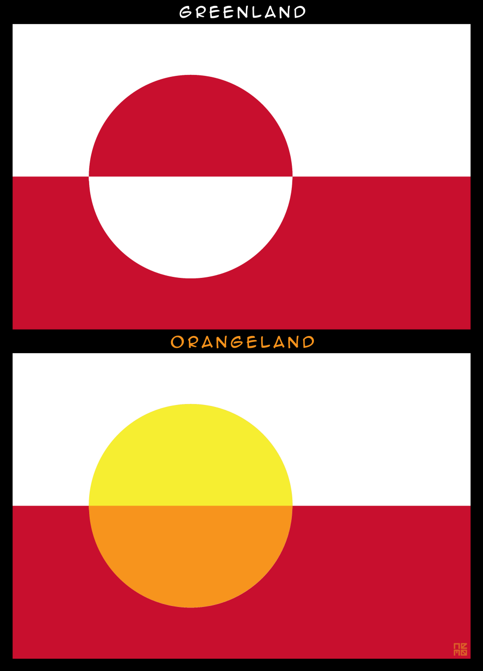 ORANGELAND FLAG