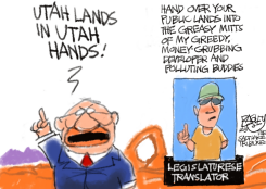 REGIONAL: UTAH LANDS by Pat Bagley
