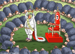 TRUMPS SELF CORONATION by Marian Kamensky