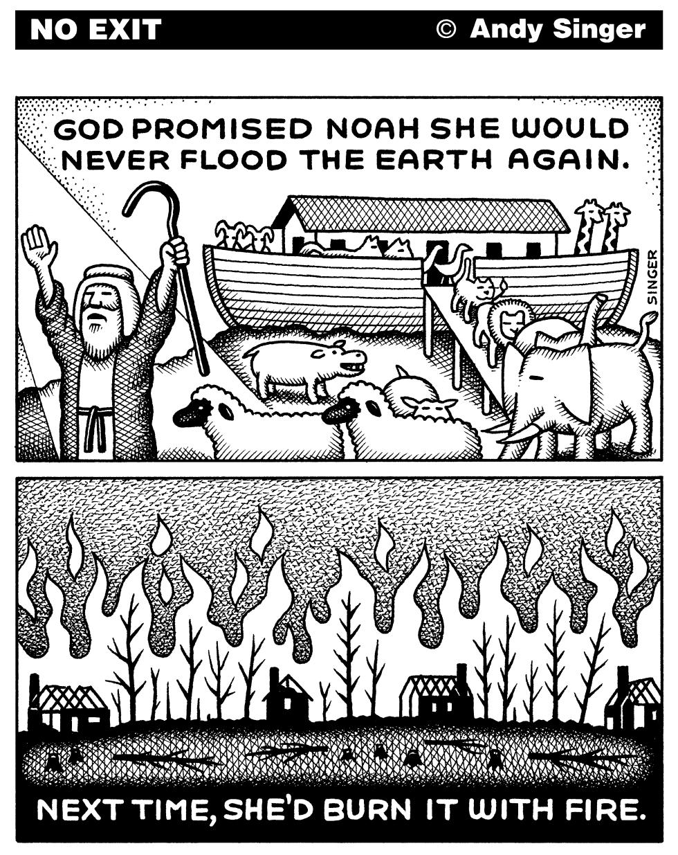 God Promised Noah Wildfires