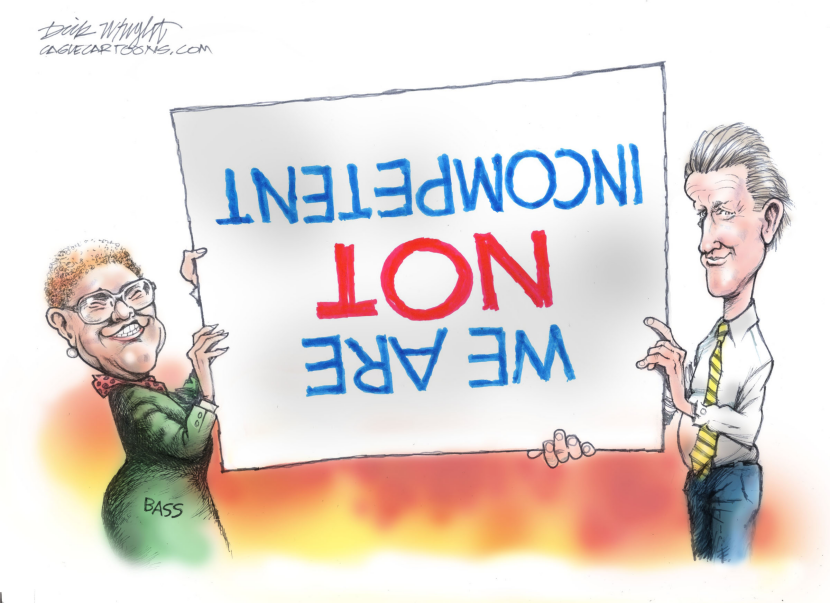 Newsom and Bass Incompetent