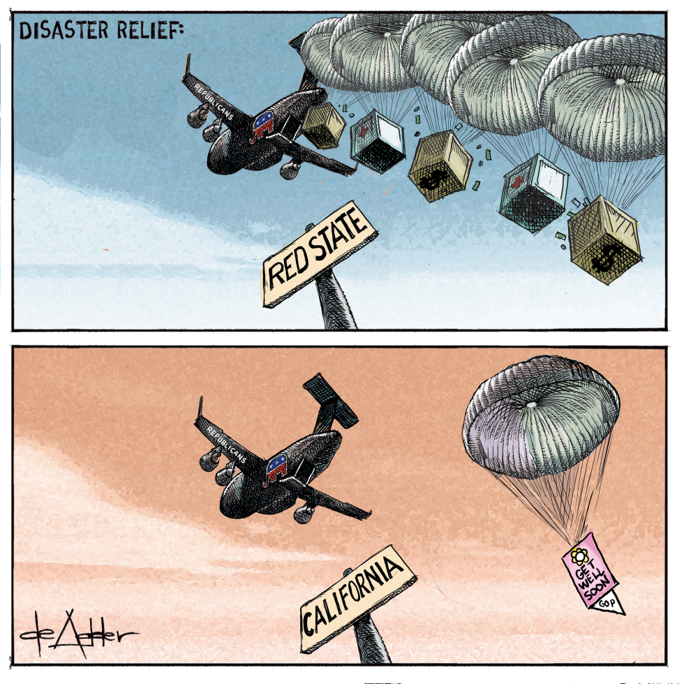 Republican disaster aid with conditions