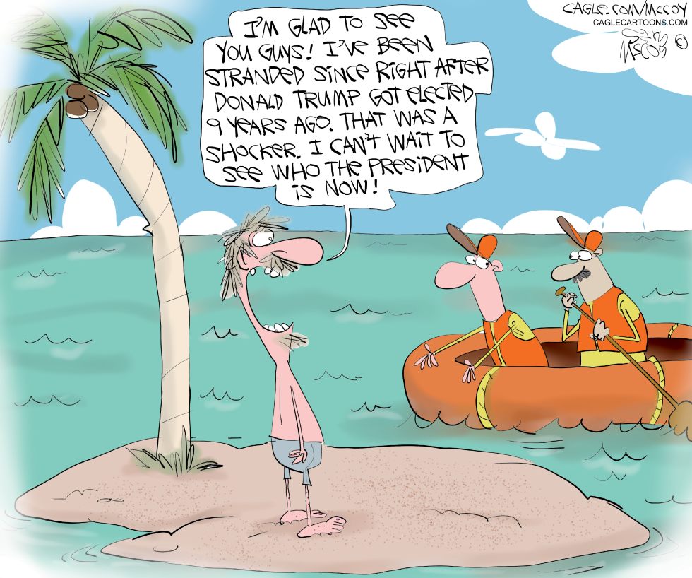 #1 TRUMP IS BACK IN OFFICE by Gary McCoy