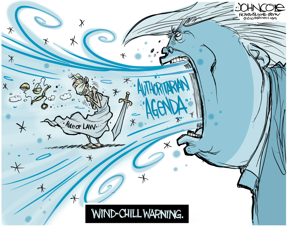 Trump’s chilling authoritarianism