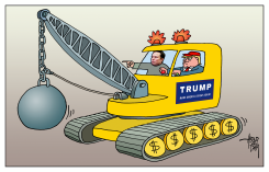 DEMOLISHER TRUMP by Arend van Dam