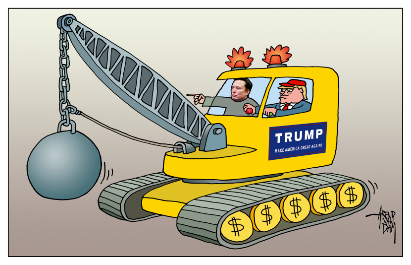 demolisher Trump